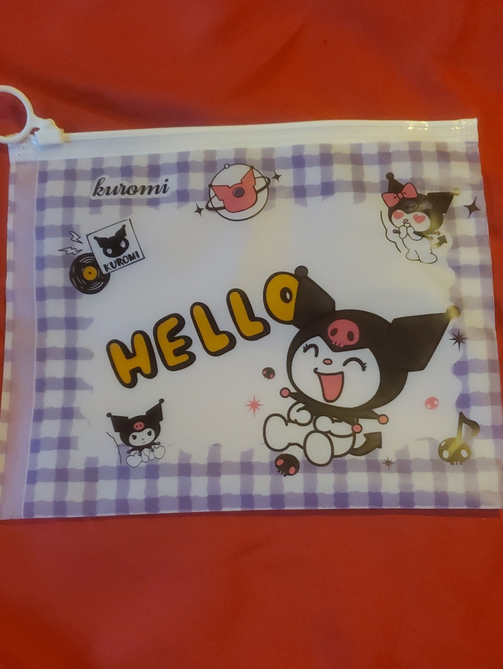 Kuromi Pouch Bag NWNT